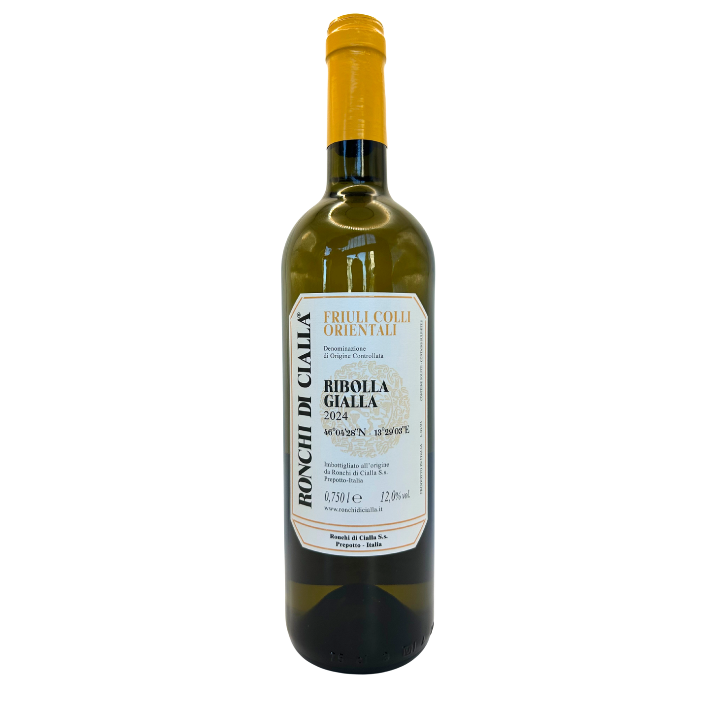 Ronchi di Cialla, Ribolla Gialla, Colli Orientali del Friuli, Friuli-Venezia, Italy, 2024